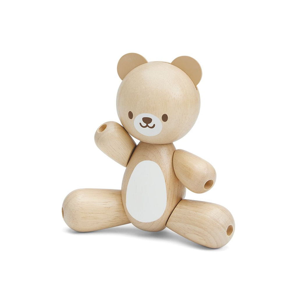 PlanToys natural Bear wooden toy