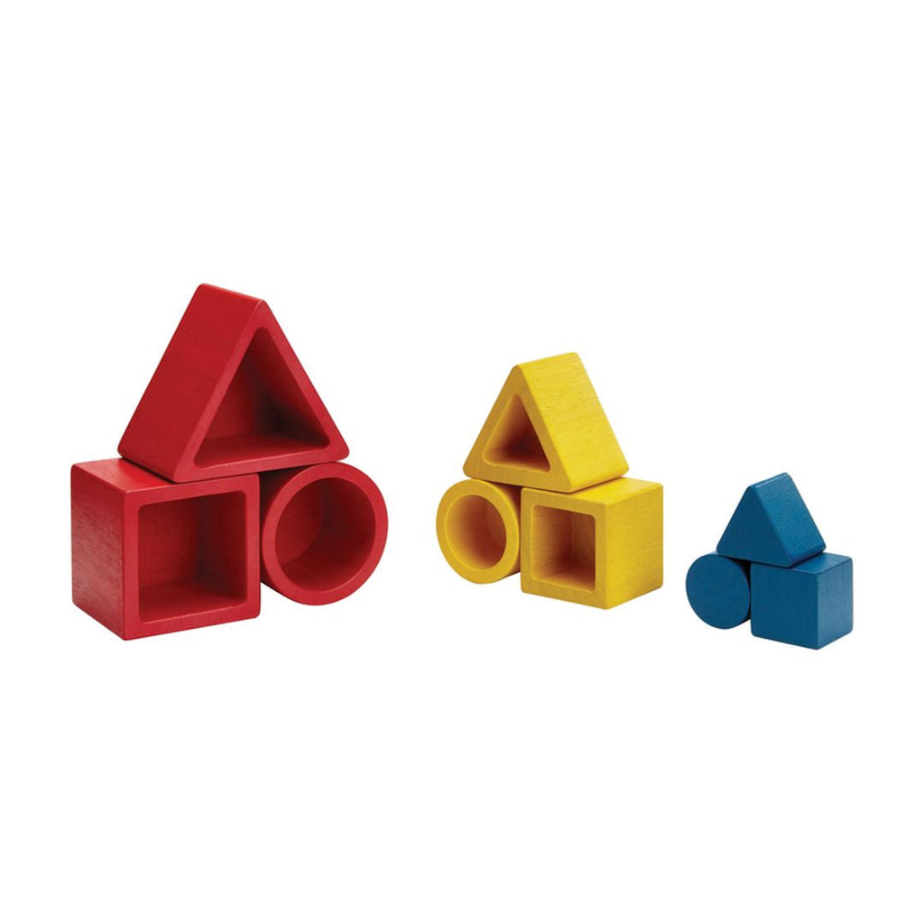 PlanToys Nesting Puzzle - Unit Plus wooden toy