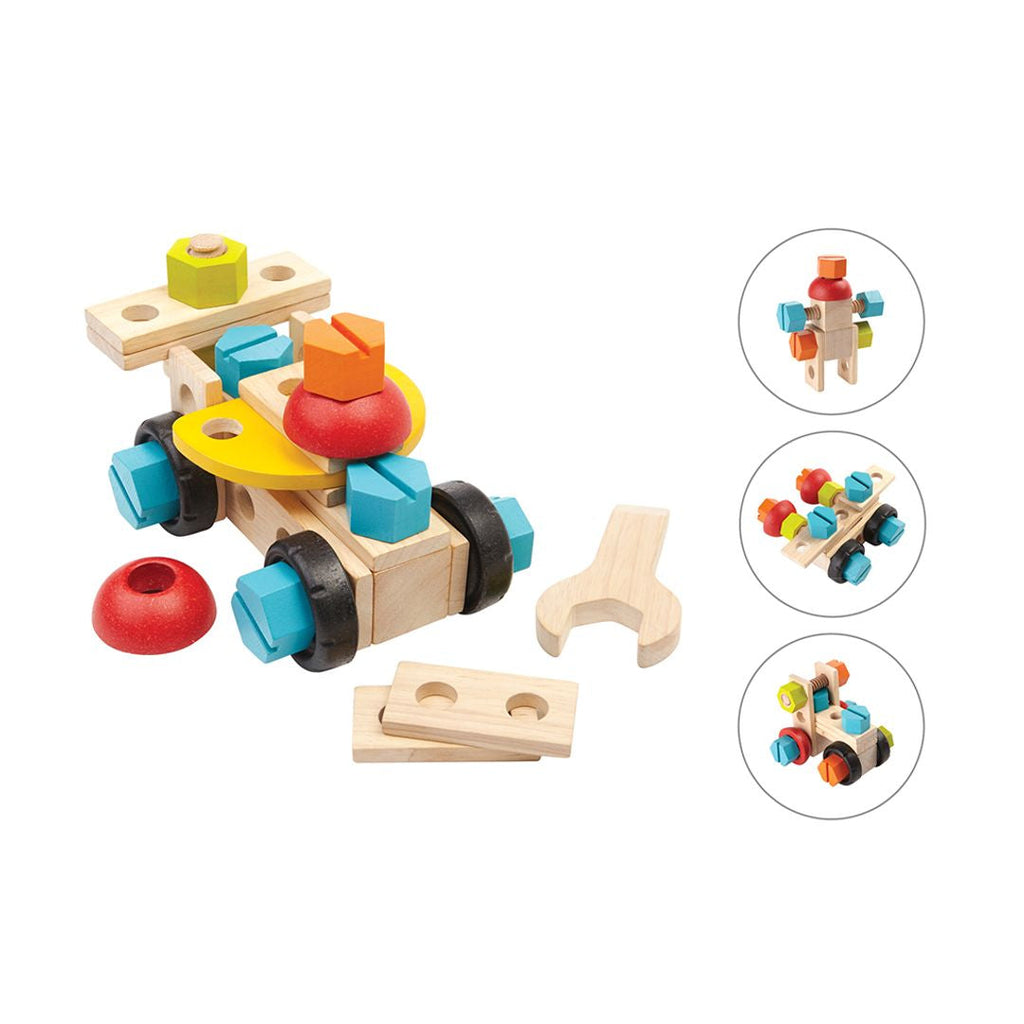 PlanToys Construction Set wooden toy