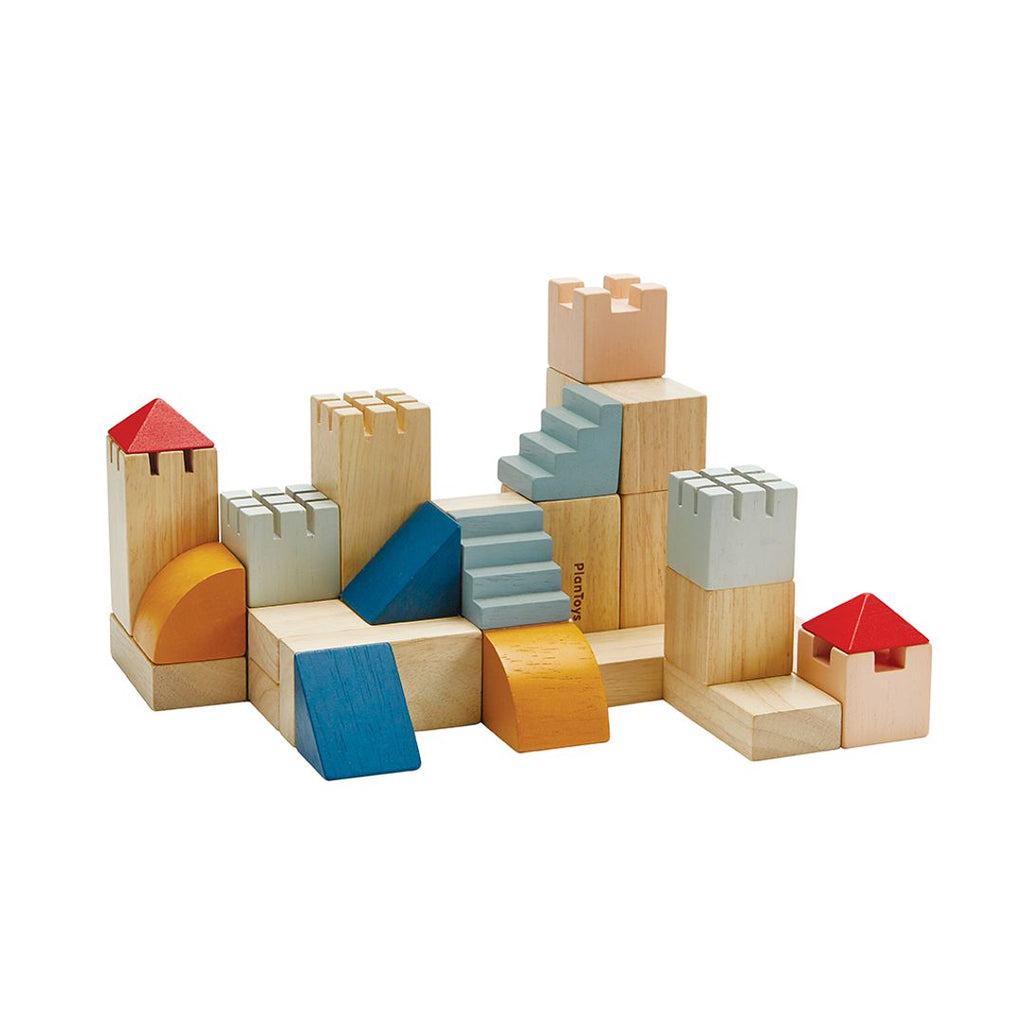 PlanToys orchard Creative Blocks wooden toy