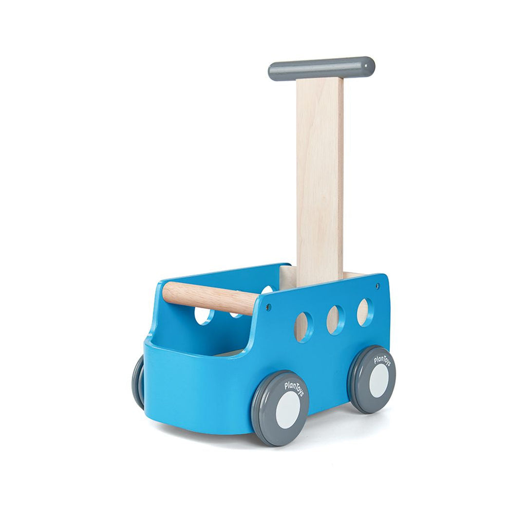 PlanToys blue Van Walker wooden toy