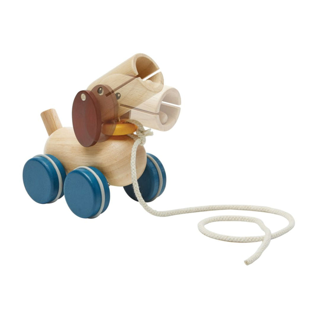 PlanToys Push & Pull Puppy wooden toy