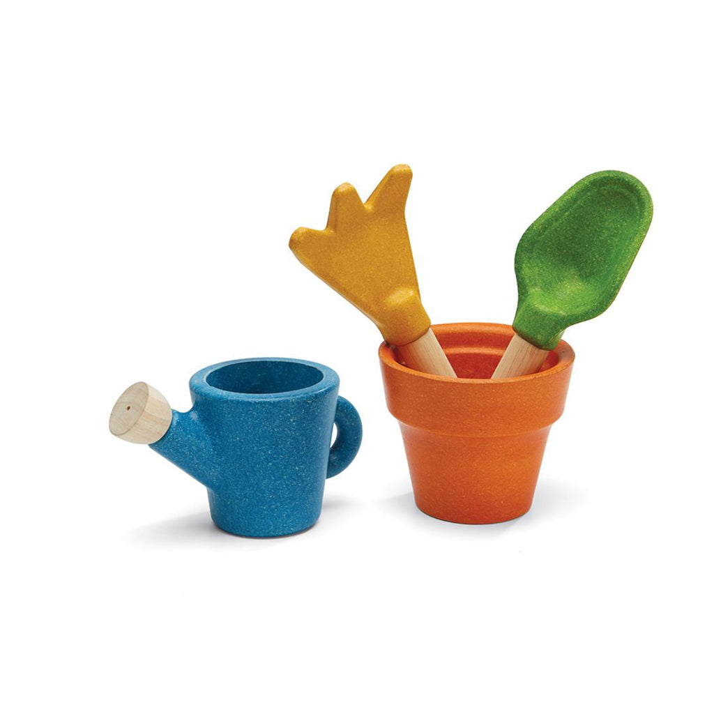 PlanToys Gardening Set wooden material